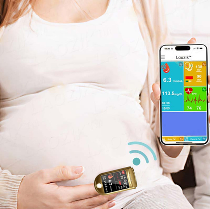 🩸Health America Subsidized Product | Professional 12in1 Glucose & Vital Signs Monitor-Painless. Fast. Precise& FDA-Backed(Made in California. USA)