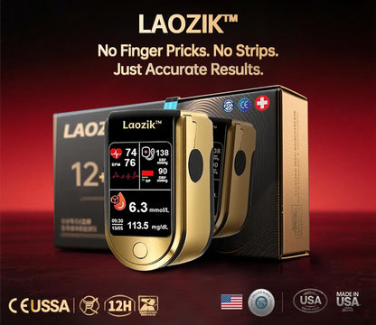 🩸Health America Subsidized Product | Professional 12in1 Glucose & Vital Signs Monitor-Painless. Fast. Precise& FDA-Backed(Made in California. USA)