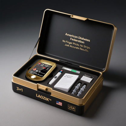 🩸Health America Subsidized Product | Professional 12in1 Glucose & Vital Signs Monitor-Painless. Fast. Precise& FDA-Backed(Made in California. USA)